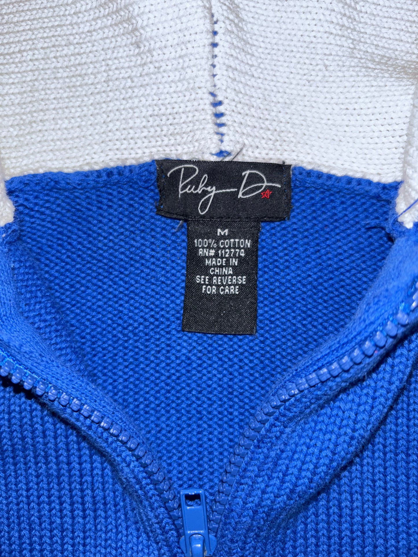 Vintage Kentucky Knitted Hoodie (W)